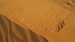 Landschaft in Sudan, pesak u