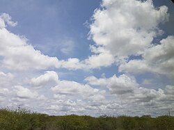 Landschaft in Sudan, nature rain time