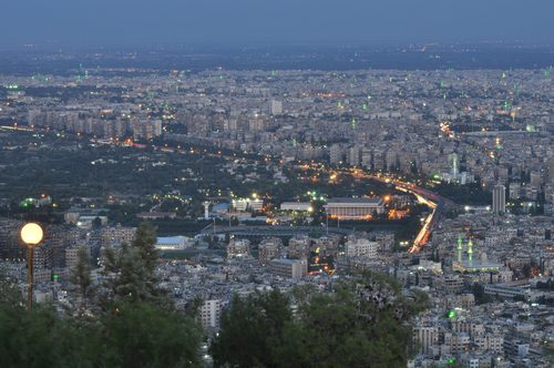 Landschaft in Syrien, damascus general laz1