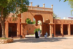Landschaft in Vereinigte Arabische Emirate, al ain palace museum al ain