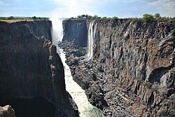 Landschaft in Sambia, tangila trail run