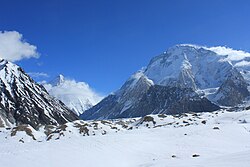 Der Berg K2, broad peak k2