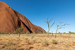 Der Berg Uluru