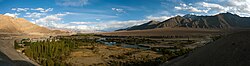 Der Fluss Indus, valley near leh