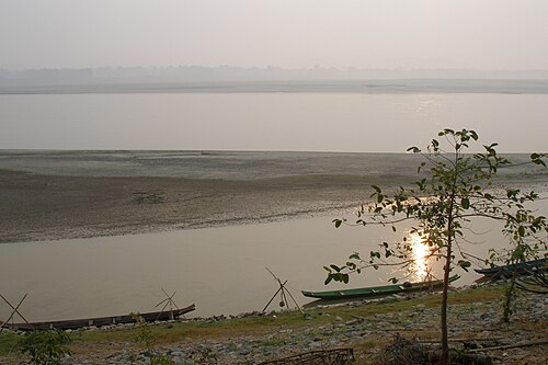 The river Mekong, chiang saen thailand